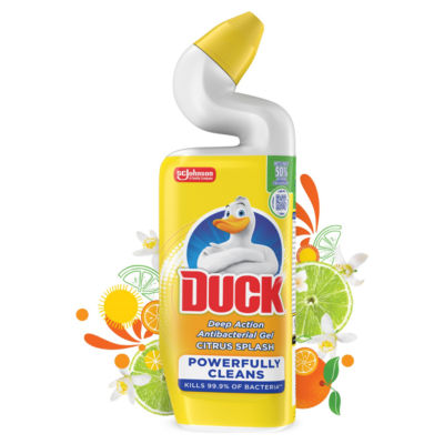 ASDA Duck Deep Action Gel Toilet Cleaner Citrus 750ml- Buy online at McGrocer