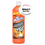 Mr Muscle Sink & Drain Unblocker Gel 1L, imported from the UK