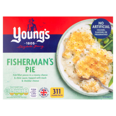 Plat préparé Fish Pie Fisherman's Young's 300g