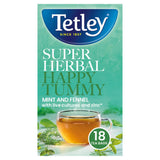 Tetley mint and fennel herbal tea bags 18 bags 32.4g (British brand)