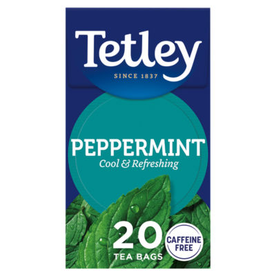 Tetley Fresh Mint tea bags 20ct (British brand)