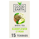 Good Earth elderflower and pear tea bags 18g, UK version