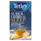 Tetley Super Herbal Sleep Tea Bags 18ct (British brand)