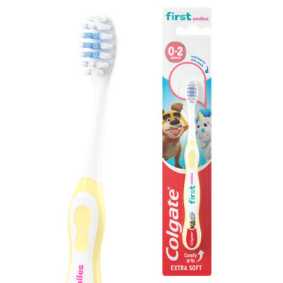 Colgate kids soft manual toothbrush for ages 0-2 years - British product