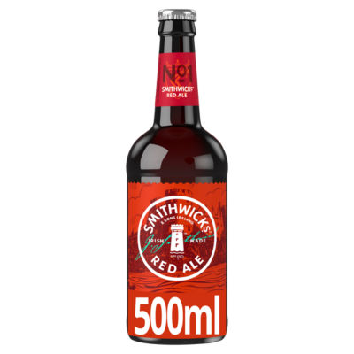Smithwick's Red Ale 500ml bottle - British product