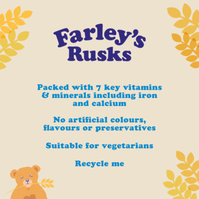 Heinz original baby rusks 300g, UK version