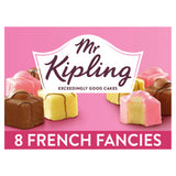 Mr Kipling French Fancies cakes 8 pack, imported from the UK