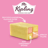 Mr Kipling Battenberg Cake 230g, imported from the UK