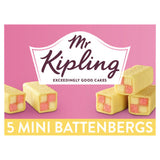 ASDA Mr Kipling Mini Battenberg Cakes 5 Pack- Buy online at McGrocer