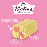 Mr Kipling Mini Battenberg Cakes 5 Pack, imported from the UK