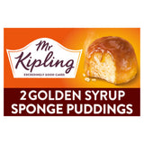 Mr Kipling golden syrup sponge pudding 2x95g, imported from the UK