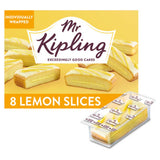 Mr Kipling lemon layered cake slices 8 pack, UK version