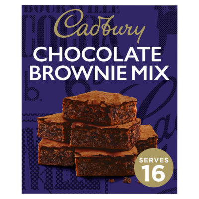 Cadbury chocolate brownie cake mix 350g - British product