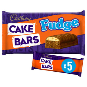 Milk Chocolate Fudge Cake Bars 5 Pack