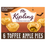 Mr Kipling Toffee Apple Halloween pies 6 pack, UK version