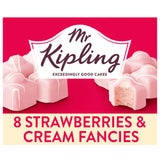 ASDA Mr Kipling French Fancies Strawberries & Cream Cakes 8 Pack- Buy online at McGrocer