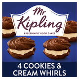 ASDA Mr Kipling Cookies & Cream Viennese Whirls Cakes 4 Pack- Buy online at McGrocer