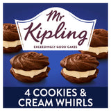 ASDA Mr Kipling Cookies & Cream Viennese Whirls Cakes 4 Pack- Buy online at McGrocer