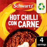 ASDA Schwartz Hot Chilli Con Carne Recipe Mix Extra Hot Mexican 41g- Buy online at McGrocer
