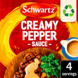 ASDA Schwartz Creamy Pepper Sauce Mix 25g- Buy online at McGrocer
