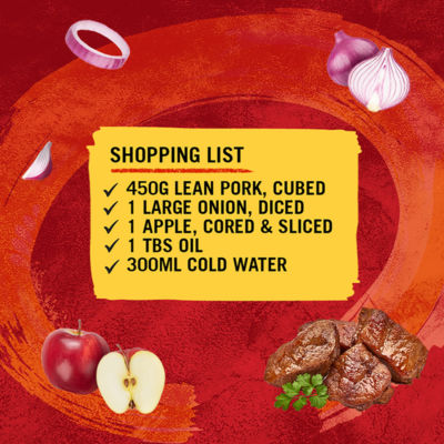 Schwartz Somerset Pork Casserole recipe mix 36g (British brand)
