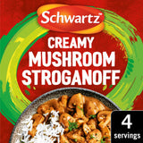 ASDA Schwartz Creamy Mushroom Stroganoff Recipe Mix 35g- Buy online at McGrocer