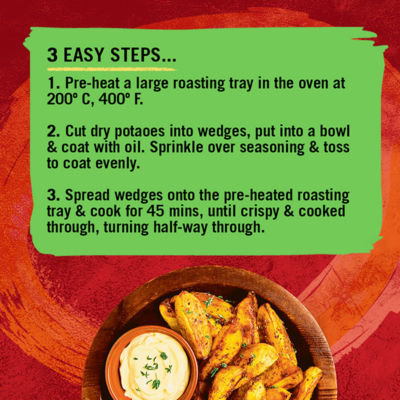 Schwartz Southern Fried Wedges coating mix 35g - British product