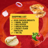 Schwartz chicken fajitas recipe mix 35g, imported from the UK