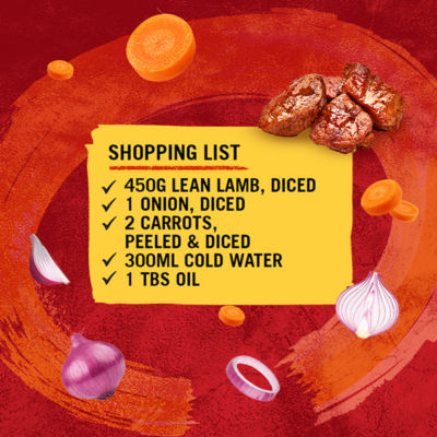 Schwartz lamb casserole recipe mix 35g - British product