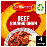 ASDA Schwartz Beef Bourguignon Recipe Mix 38g- Buy online at McGrocer