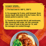 Schwartz sausage casserole recipe mix 35g (British brand)