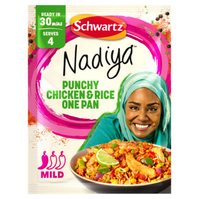 Schwartz Nadiya Recipe Mix Chicken Rice 25g (British brand)