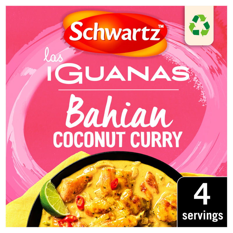 Schwartz Bahian Coconut Curry Mix 25g (British brand)