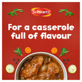 Schwartz chicken in red wine recipe mix (British brand)