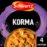 Schwartz mild Korma recipe mix 35g (British brand)