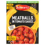 Schwartz meatballs in tomato sauce recipe mix 30g, UK version