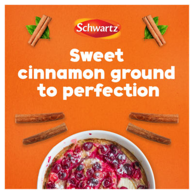 Schwartz ground cinnamon spice 39g, UK version