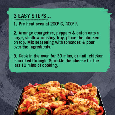 Schwartz Italian Herb Seasoning Chicken Tray Bake 30g (British brand)