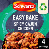 Schwartz Cajun chicken seasoning mix tray bake 30g (British brand)