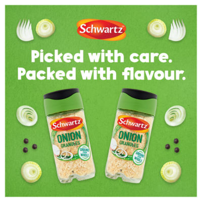 Schwartz onion granules 30g (British brand)