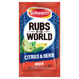ASDA Schwartz Rubs of the World Citrus & Herb Greek Seasoning Rub 24g- Buy online at McGrocer