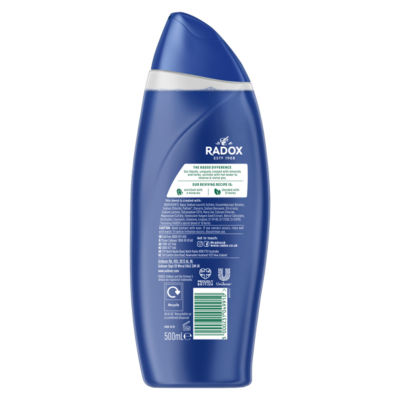 Radox Feel Awake 2-in-1 shower gel 675 ml, imported from the UK