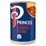 Princes stewed steak in rich meaty sauce 392g, imported from the UK