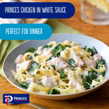Princes canned chicken in white sauce 392g, imported from the UK