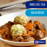 Princes Beef Stew with Peas and Carrots 392g, imported from the UK
