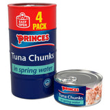 Princes tuna chunks in spring water 4 x 145g - British product
