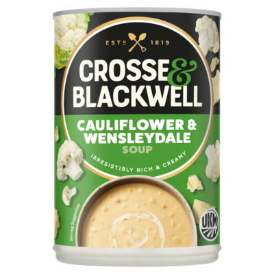 Soupe de Chou-fleur & Wensleydale Crosse & Blackwell en Conserve 400g