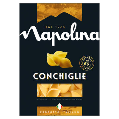 ASDA Napolina Conchiglie Pasta Shells 500g- Buy online at McGrocer