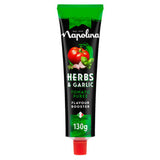 Napolina Herbs & Garlic Tomato Puree 130g, imported from the UK