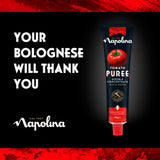 Napolina double concentrate tomato puree 200g, imported from the UK